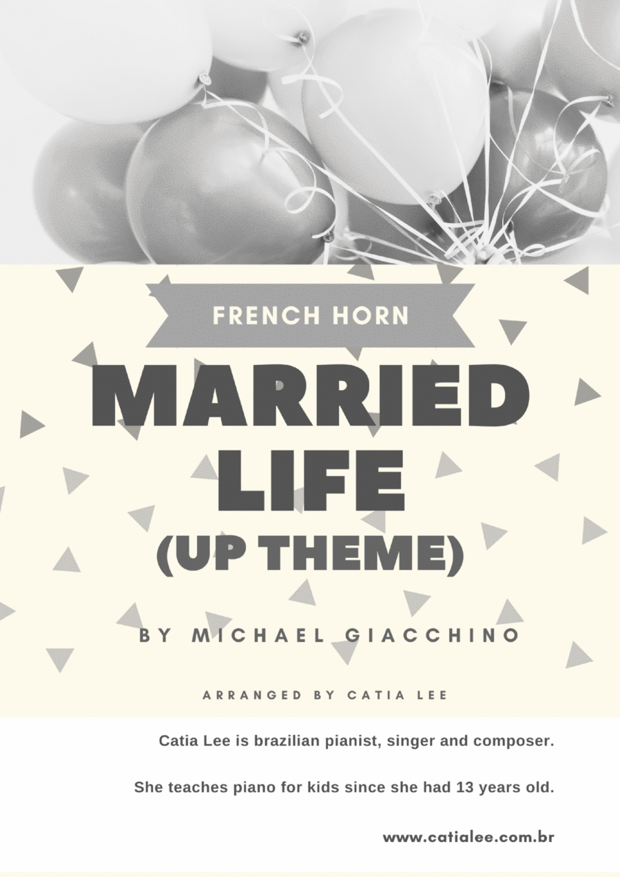 Married Life Horn Solo scores gallery preview page 1