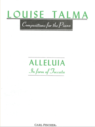 Book cover for Alleluia in Form of Toccata