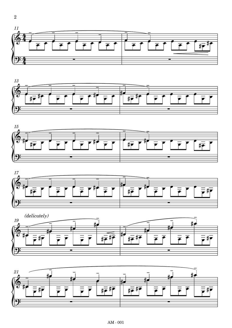 A Place Among The Stars Piano Solo scores gallery preview page 4