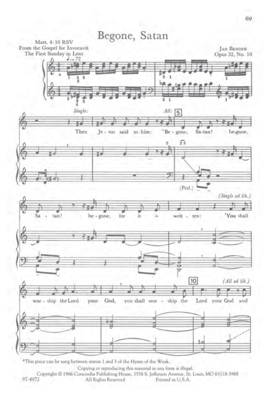 A Third Morning Star Choir Book Unison Choir scores gallery preview page 16