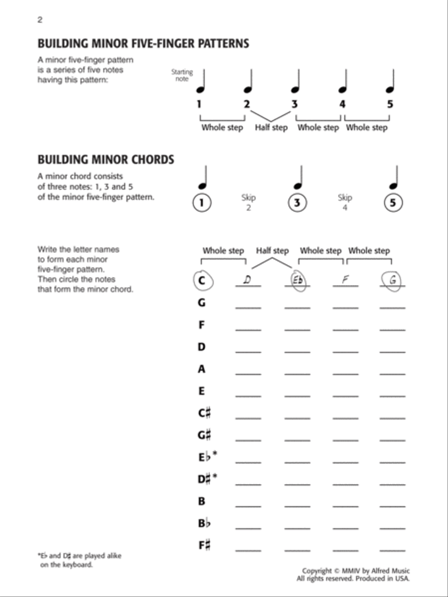 Daily Warm-Ups, Book 2 Piano Method scores gallery preview page 2