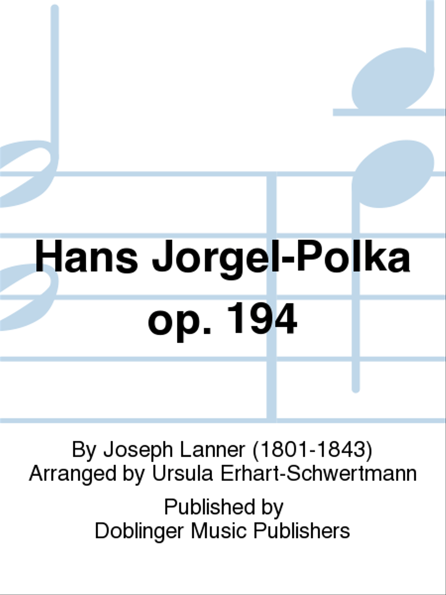 Hans Jorgel-Polka op. 194 Piano Trio scores gallery preview page 1