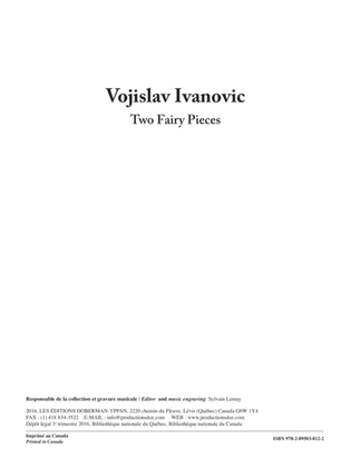 Book cover for Two Fairy Pieces