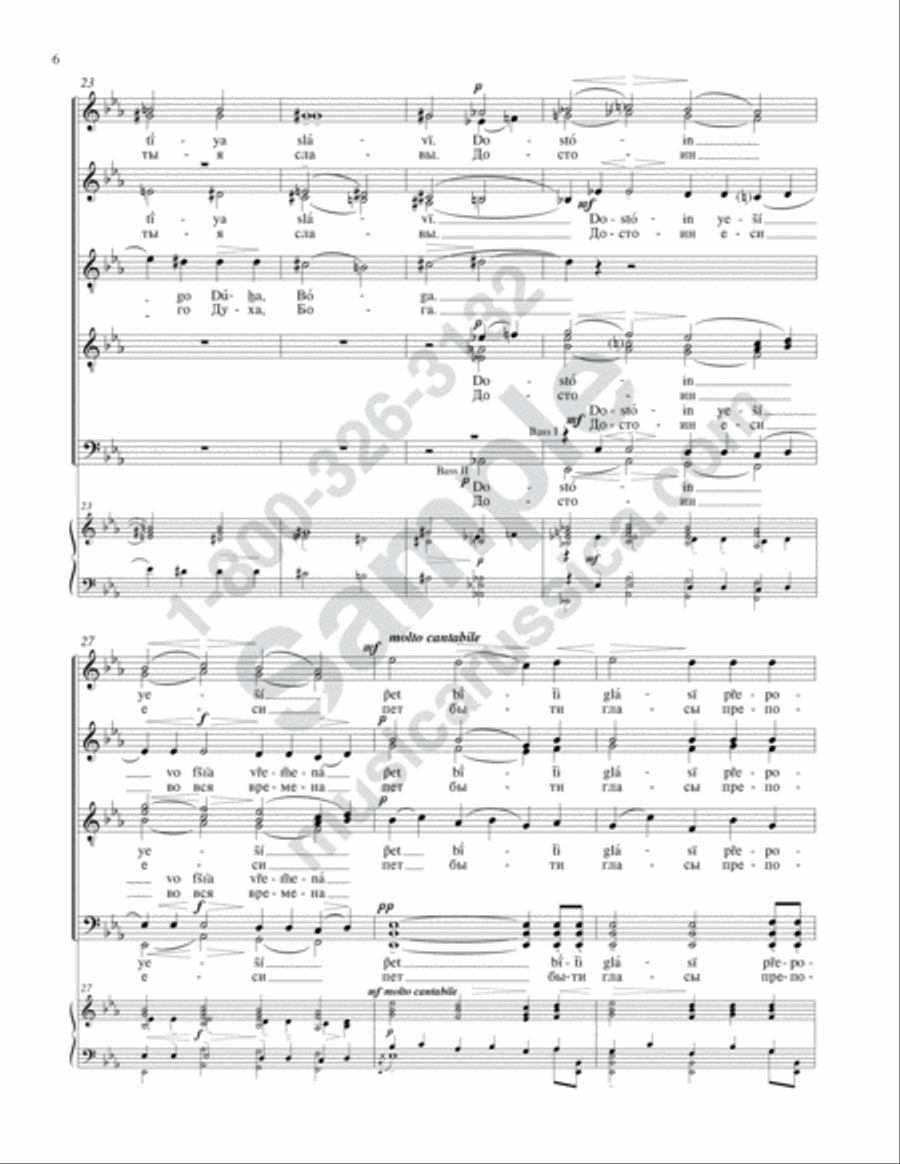 Gladsome Light 4-Part scores gallery preview page 5