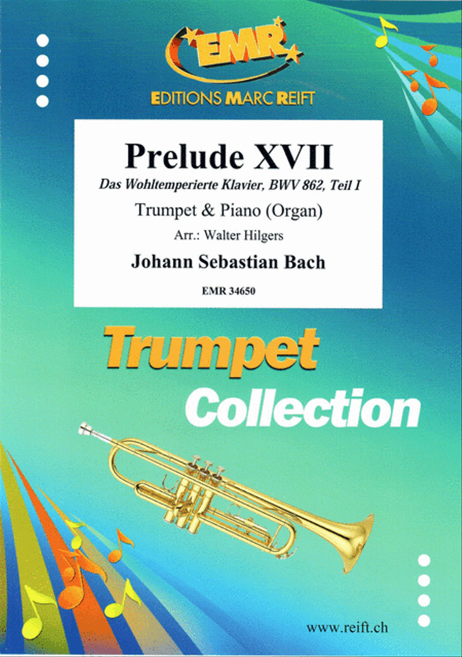 Prelude XVII Trumpet Solo scores gallery preview page 1