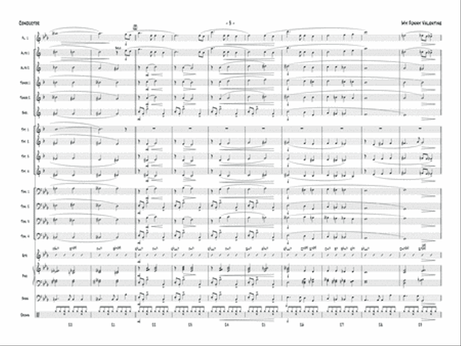 My Funny Valentine: Score Jazz Ensemble scores gallery preview page 5