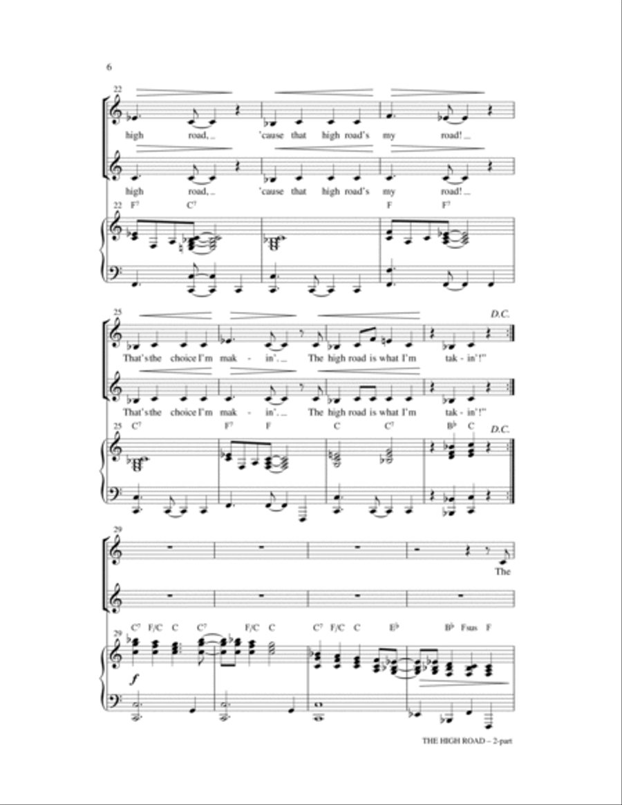 The High Road 2-Part scores gallery preview page 4
