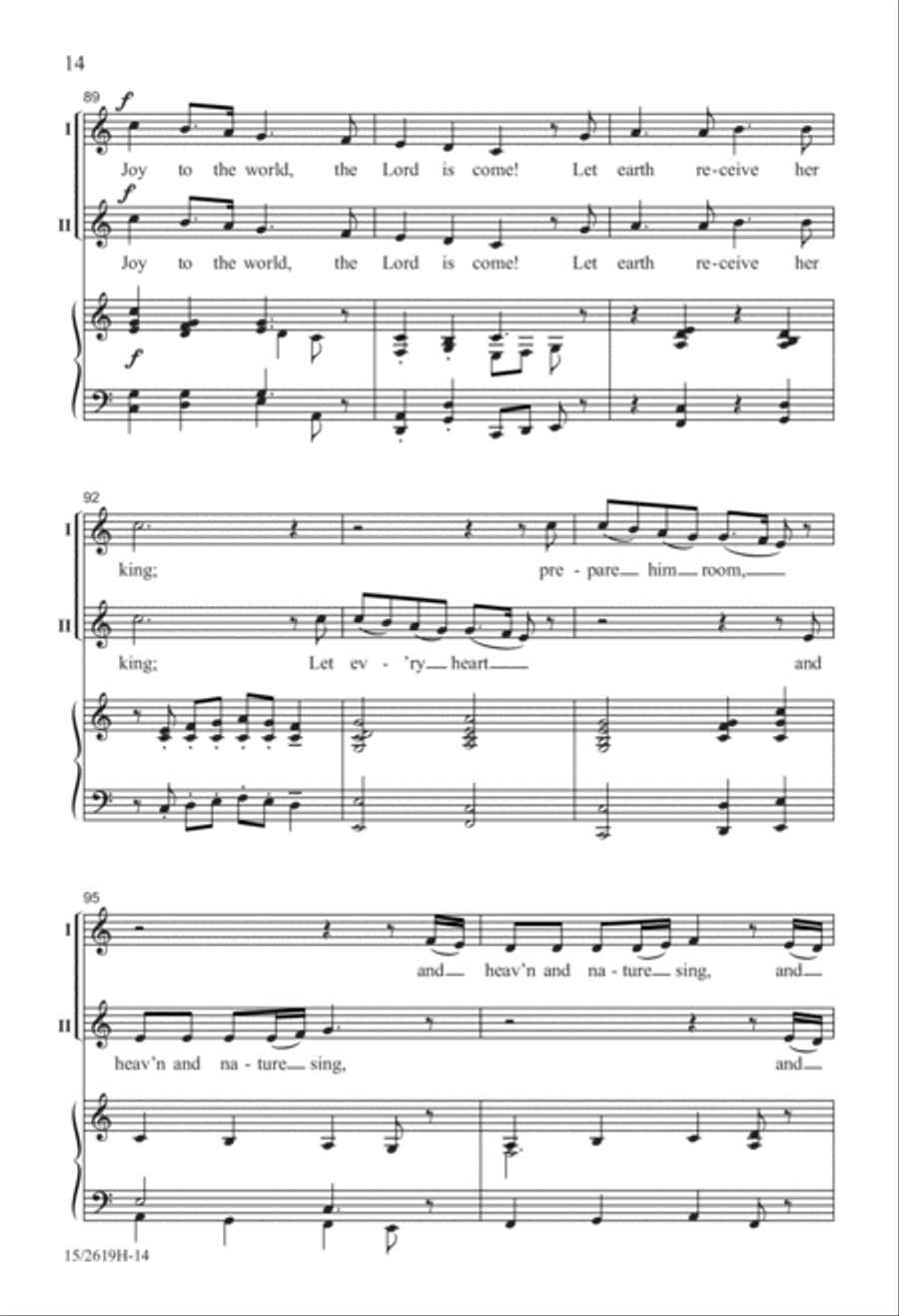Rejoice! 2-Part scores gallery preview page 15