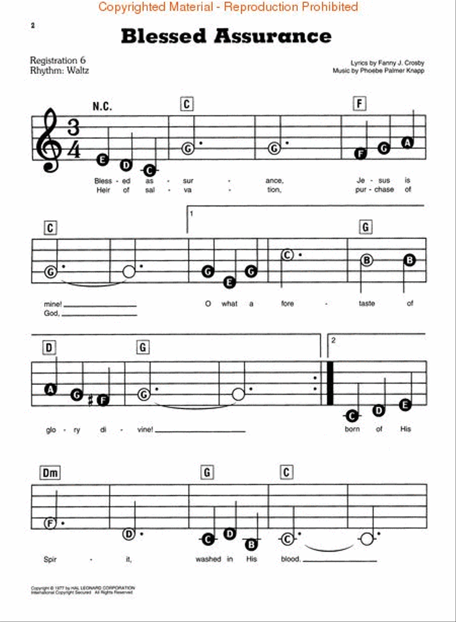 Alan Jackson – Precious Memories Electronic Keyboard scores gallery preview page 2