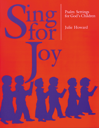Book cover for Sing for Joy - Songbook