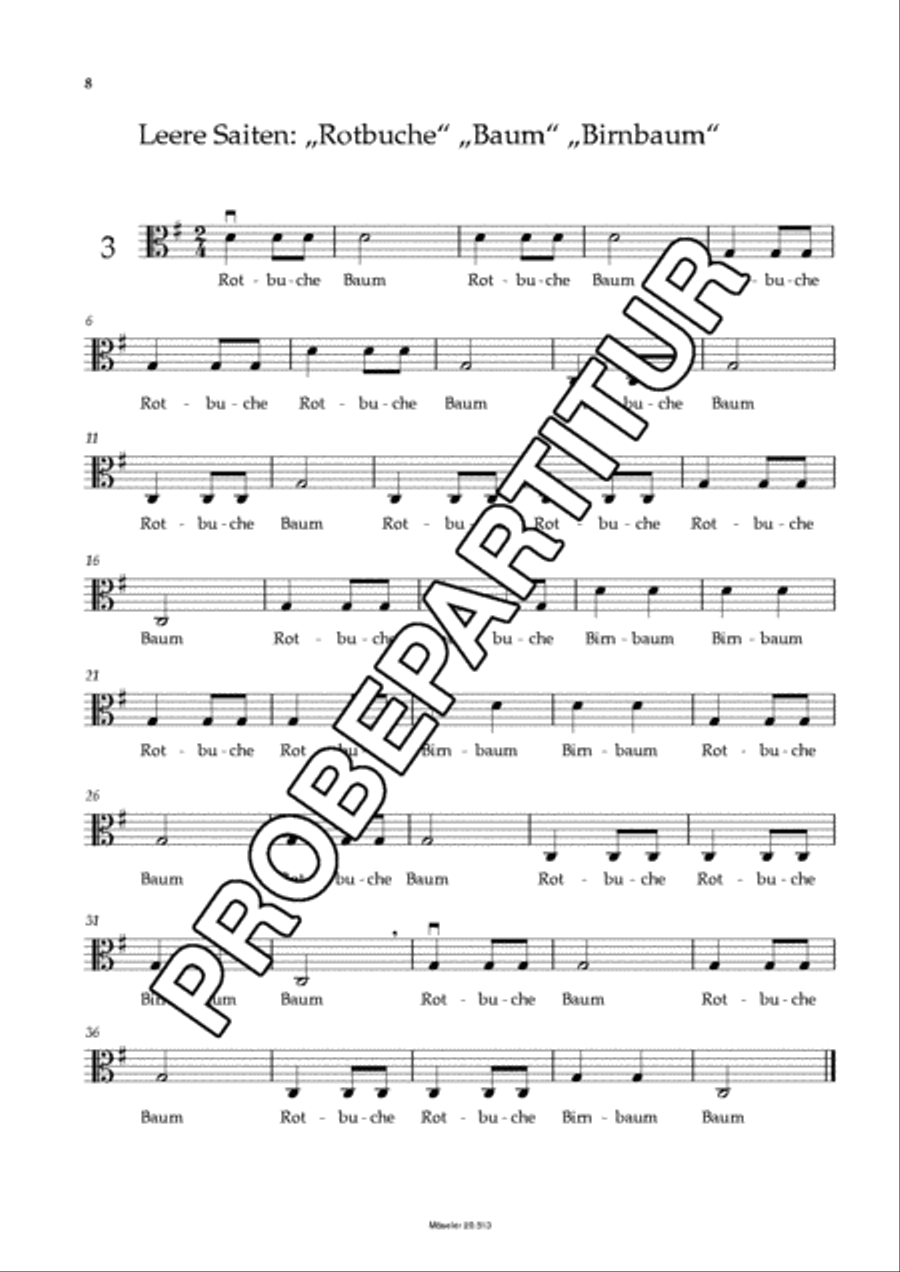 106 etudes for the viola lessons Viola Solo scores gallery preview page 9