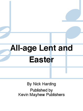 Book cover for All-age Lent and Easter