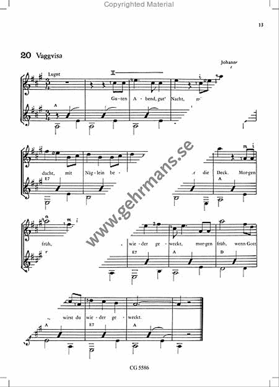 Lar dig spela gitarr 2 Guitar scores gallery preview page 7