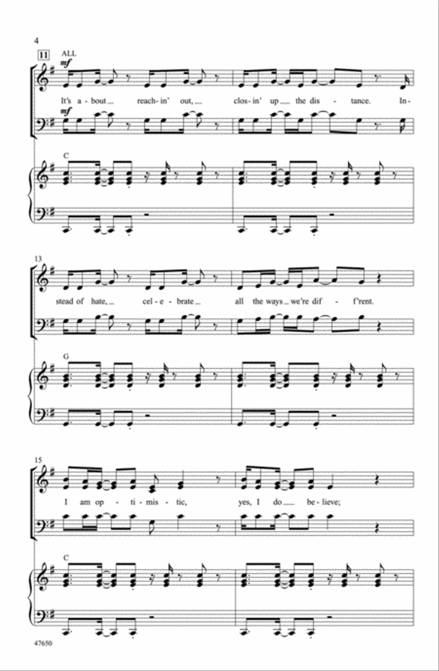 Moment of Truth Choir scores gallery preview page 3