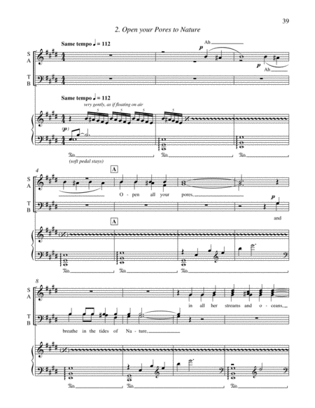 To Love This Earth (Complete Piano/Vocal Score)