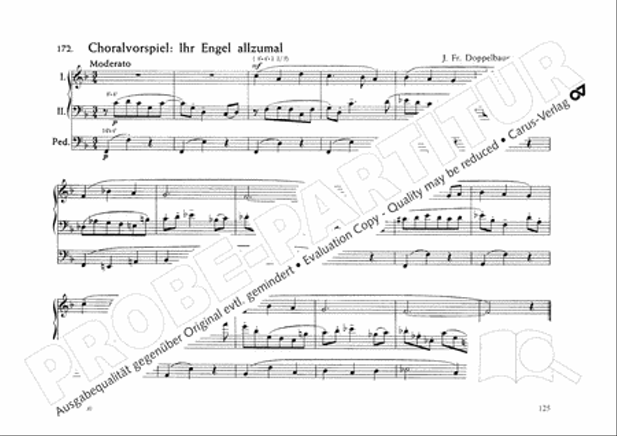 Orgelschule Orgelschule Organ scores gallery preview page 127