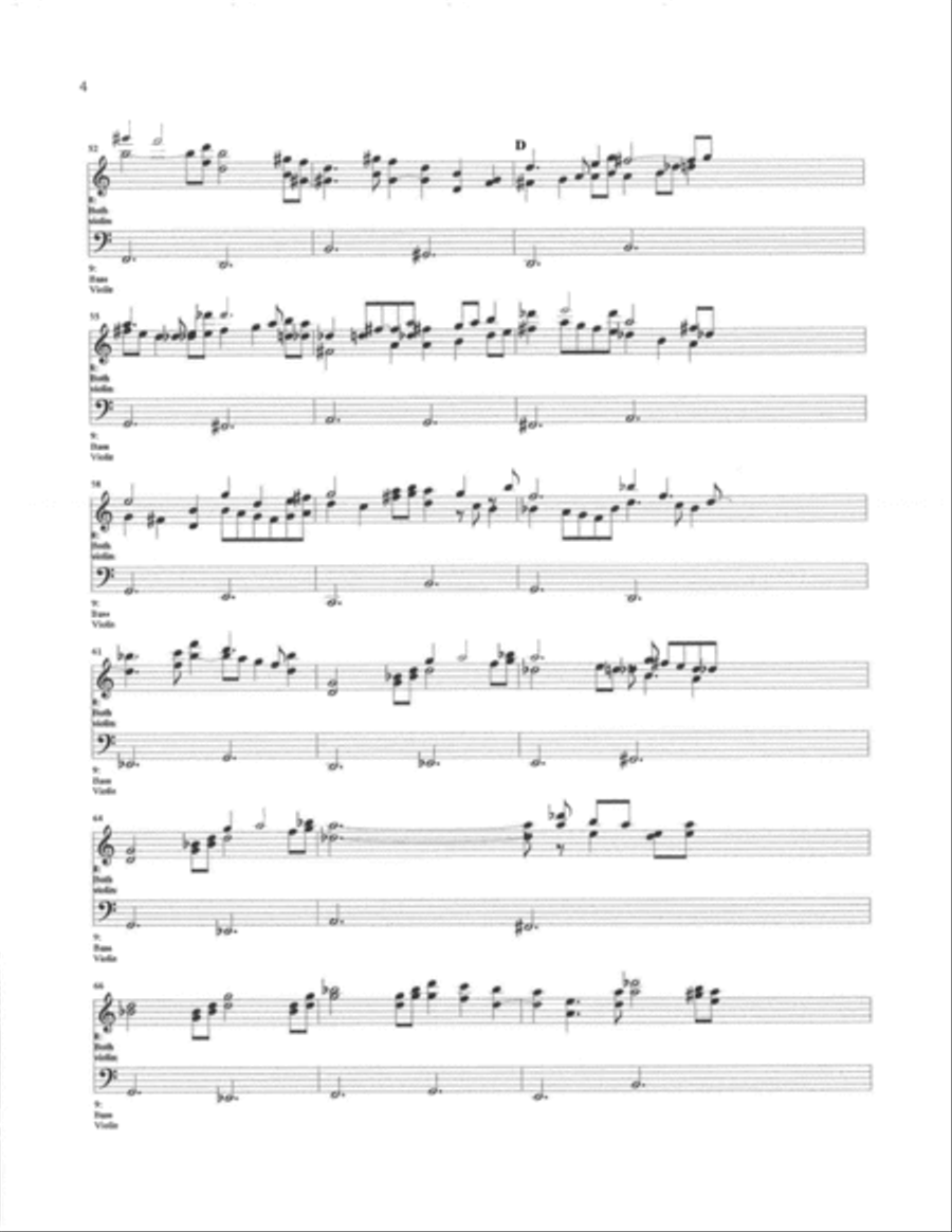 Fantasie fur das Orgel Chamber Orchestra scores gallery preview page 4