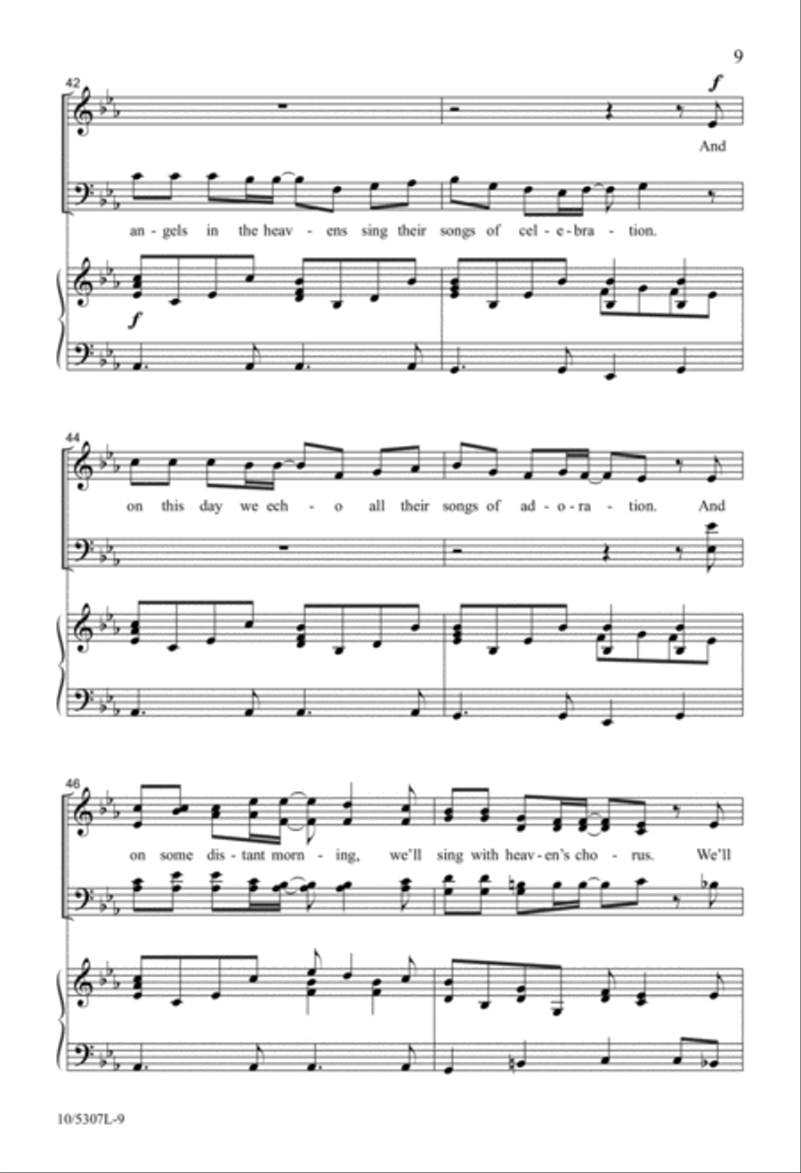 Manger Child, Manger King 4-Part scores gallery preview page 9
