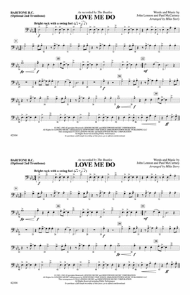 Love Me Do: Baritone B.C.
