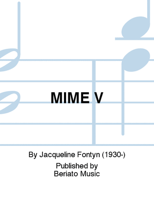 Book cover for MIME V
