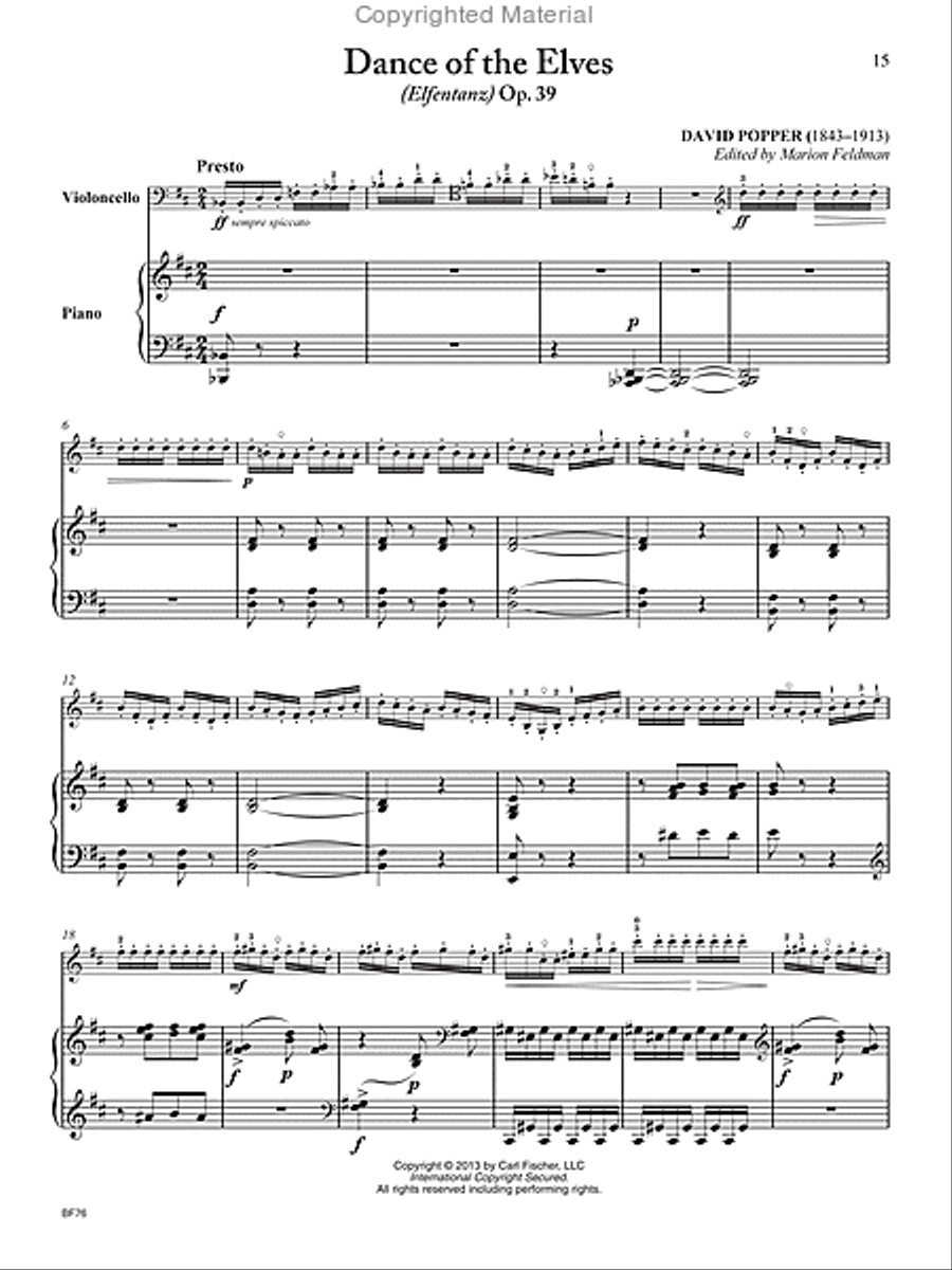 Rostropovich: In Memorium Cello scores gallery preview page 2