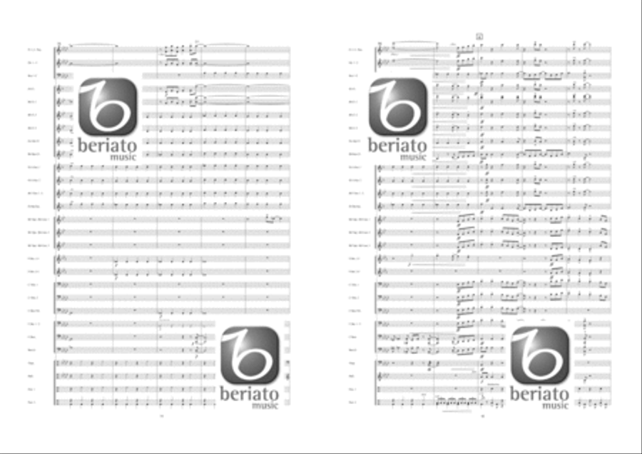 Wake Me Up Before You Go Go Concert Band scores gallery preview page 7