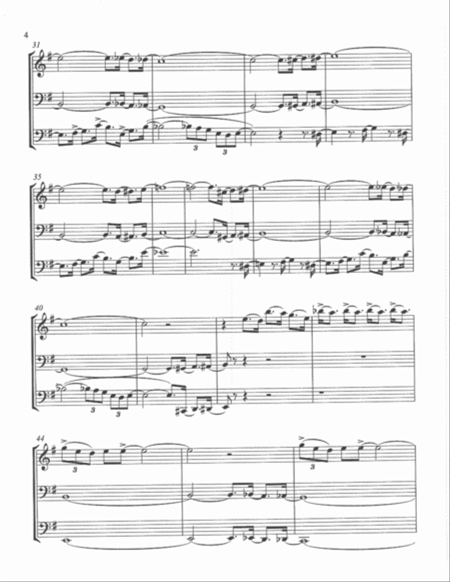 The Pink Panther Woodwind Trio scores gallery preview page 4