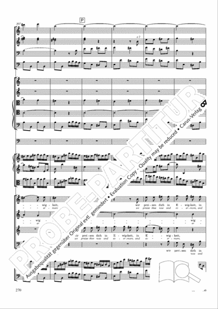 The Creation (Die Schopfung) 4-Part scores gallery preview page 290