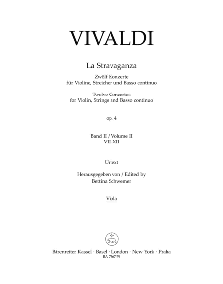 La Stravaganza, op. 4