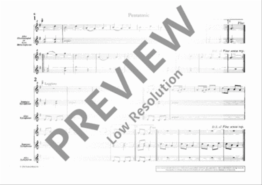 18 Pieces Soprano Recorder scores gallery preview page 7