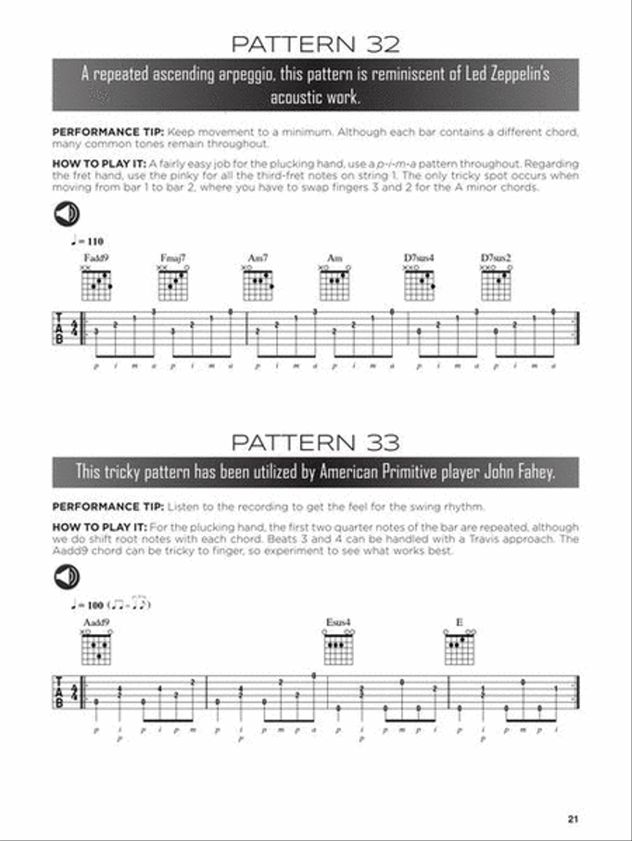 First 50 Fingerstyle Patterns You Should Play on Guitar Fingerpicking Guitar scores gallery preview page 5