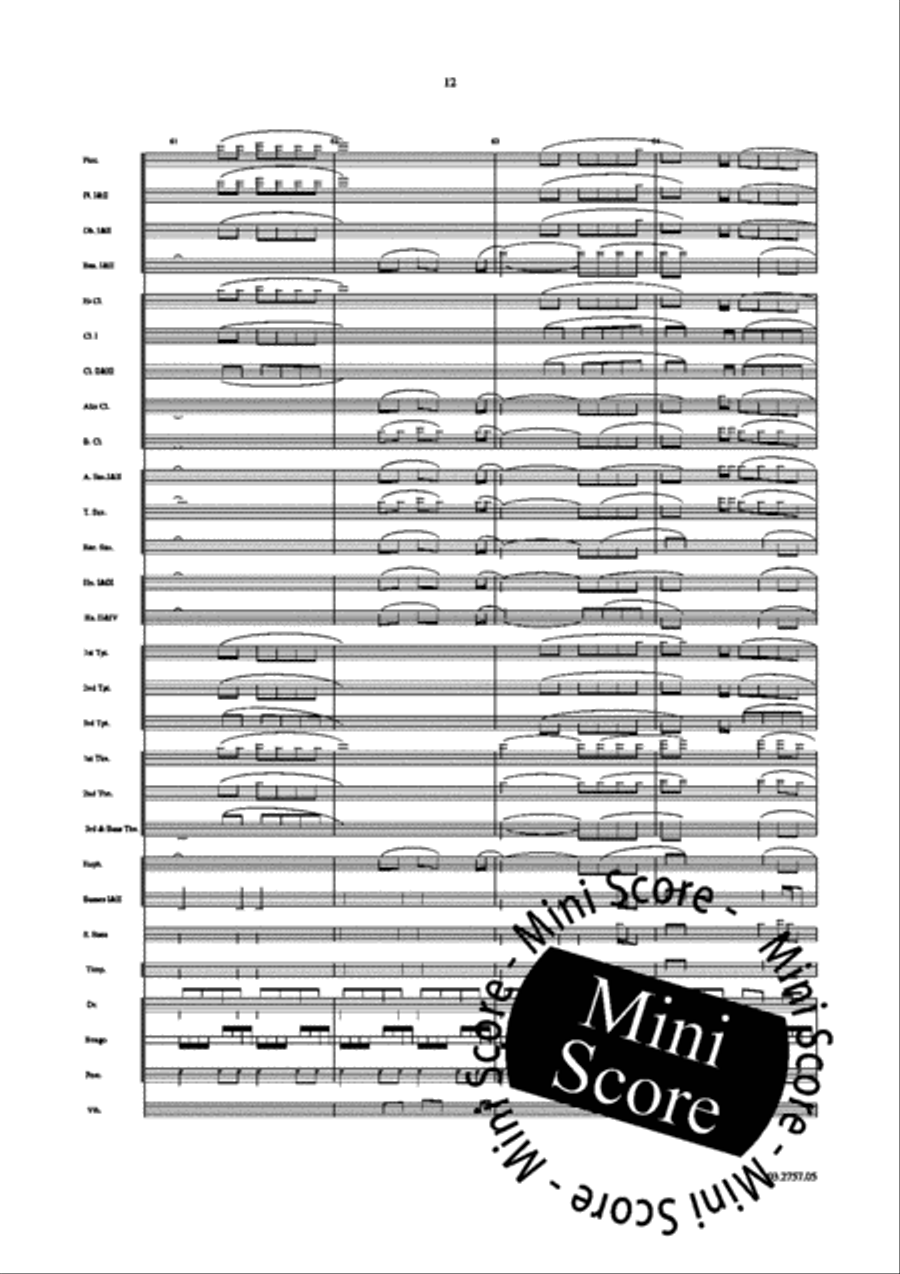 Gute Nacht Freunde Concert Band scores gallery preview page 16