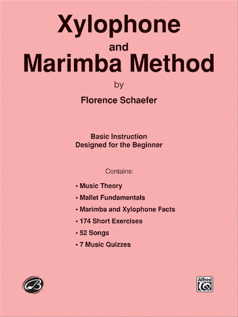 Xylophone and Marimba Method Marimba scores gallery preview page 1