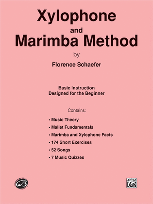 Book cover for Xylophone and Marimba Method
