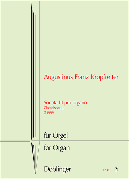 Sonata III pro organo