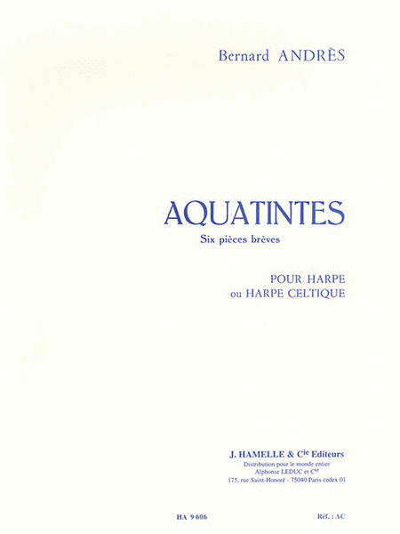 Aquatintes Pour Harpe
