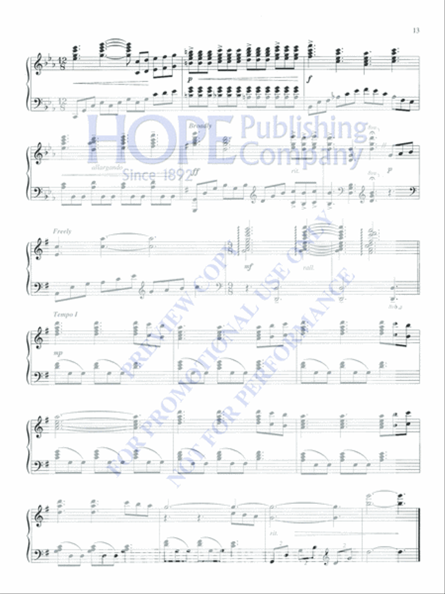 This Is My Story, This Is My Song Piano Solo scores gallery preview page 15