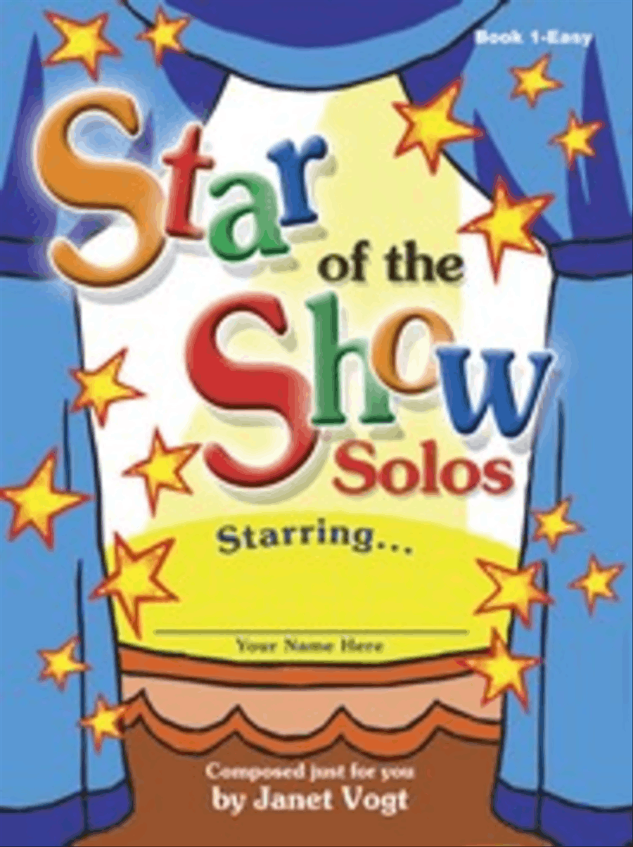 Star of the Show Solos - Book 1, Easy Piano Solo scores gallery preview page 1