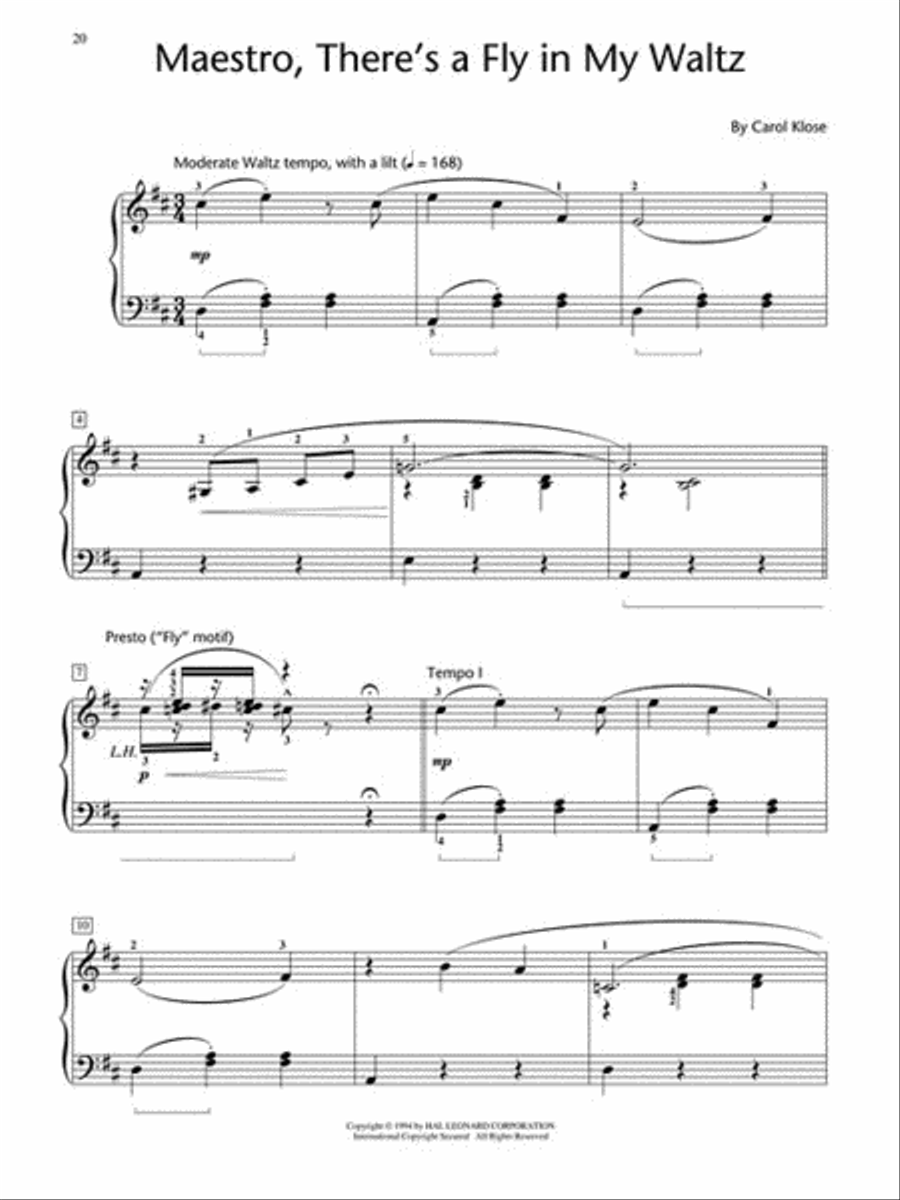 Piano Recital Showcase - Festival Favorites, Book 2 Piano Method scores gallery preview page 4