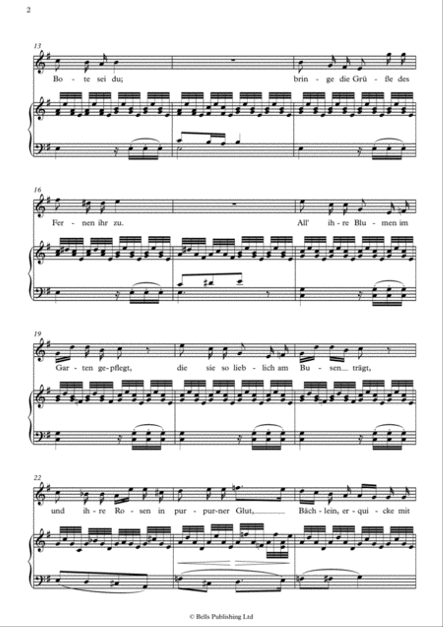 Schwanengesang, D. 957 Voice Solo scores gallery preview page 3