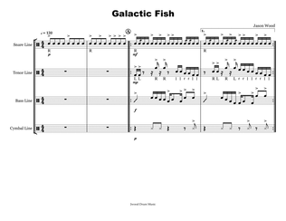 Galactic Fish (Drumline Cadence)