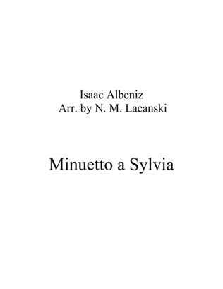 Book cover for Minuetto a Sylvia