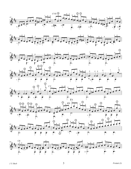 J.S. Bach Prelude BWV 1012-6th. suite cello guitar arr.: P.J. Gómez & H. Navarro edition