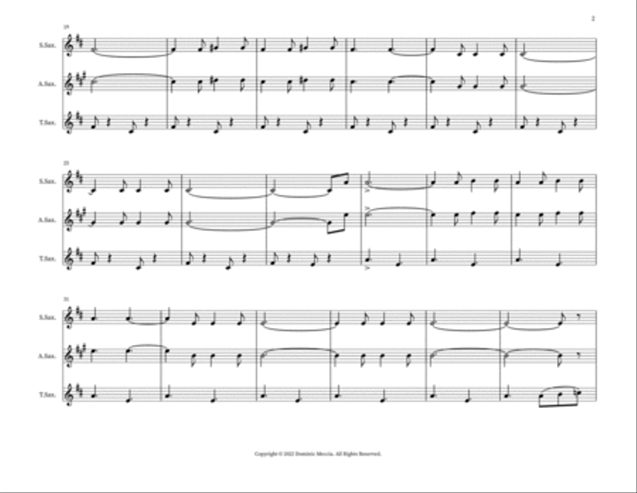 Funiculi Funicula Small Ensemble scores gallery preview page 2