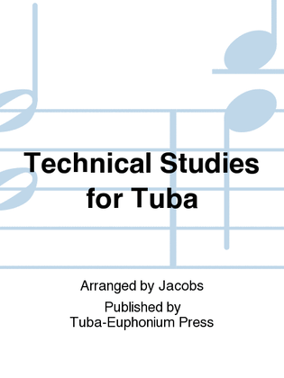 Book cover for Technical Studies for Tuba