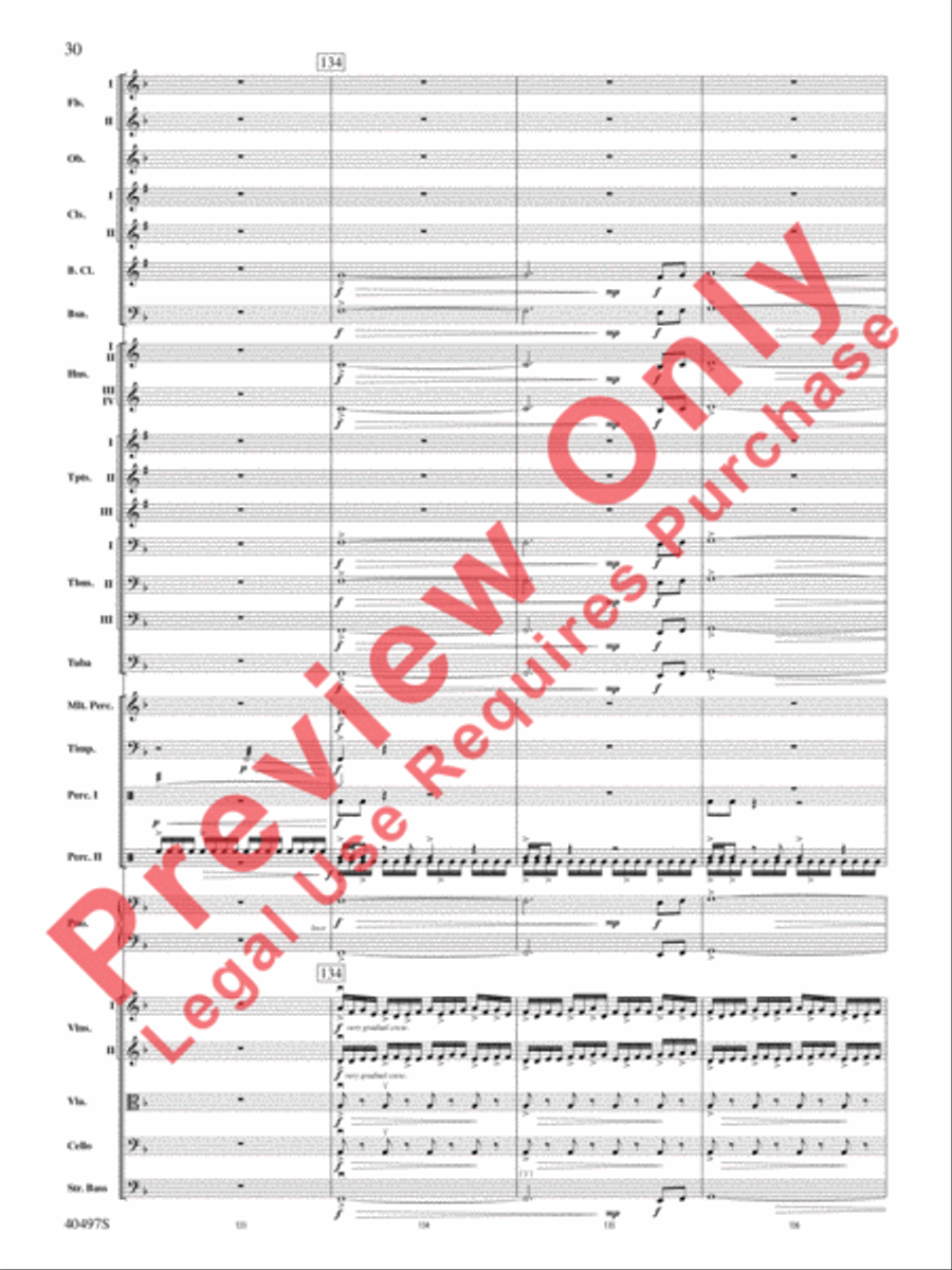 Batman: The Dark Knight Rises Full Orchestra scores gallery preview page 31