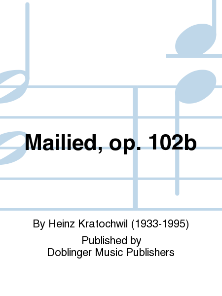 Mailied, op. 102b