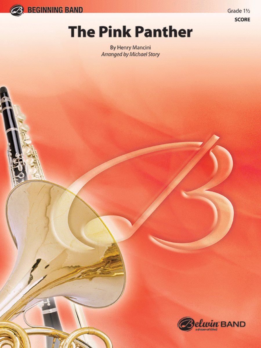 The Pink Panther Concert Band scores gallery preview page 1