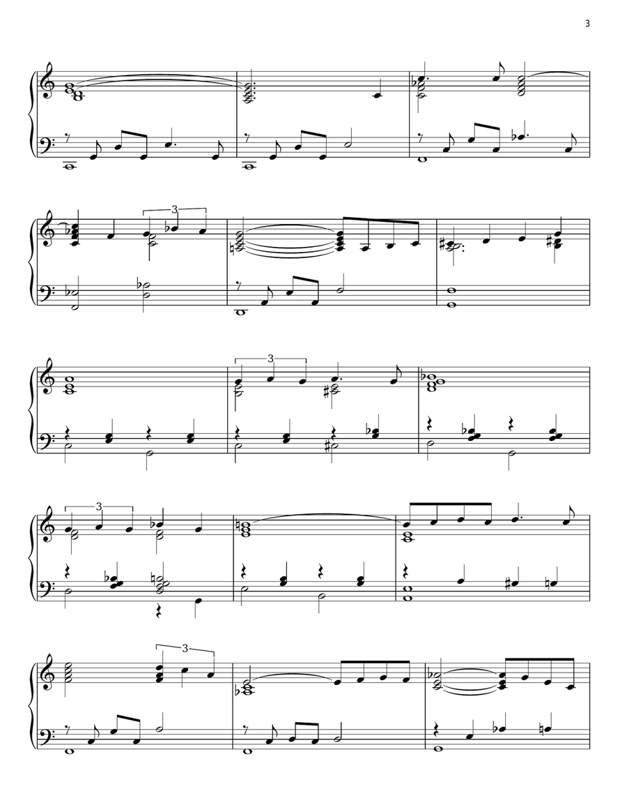 Ruby Piano Solo scores gallery preview page 3