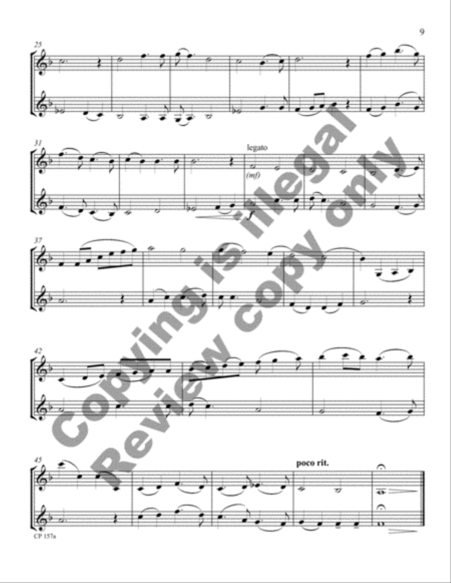 Cowboy Miniatures (Violin Version) Violin scores gallery preview page 10